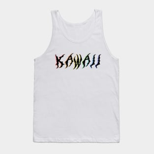 Kawaii Rainbow Goth Tank Top